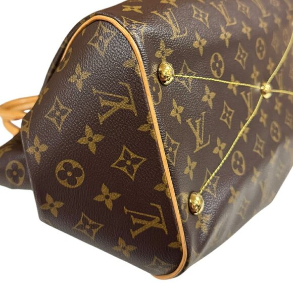 LOUIS VUITTON Authentic Brown Monogram Canvas Shoulder Bag - Picture 7 of 11